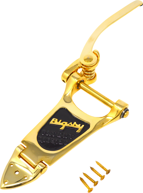 Bigsby B3 B3GLH Vibrato/Tremolo Tailpiece, LEFT-HANDED, GOLD
