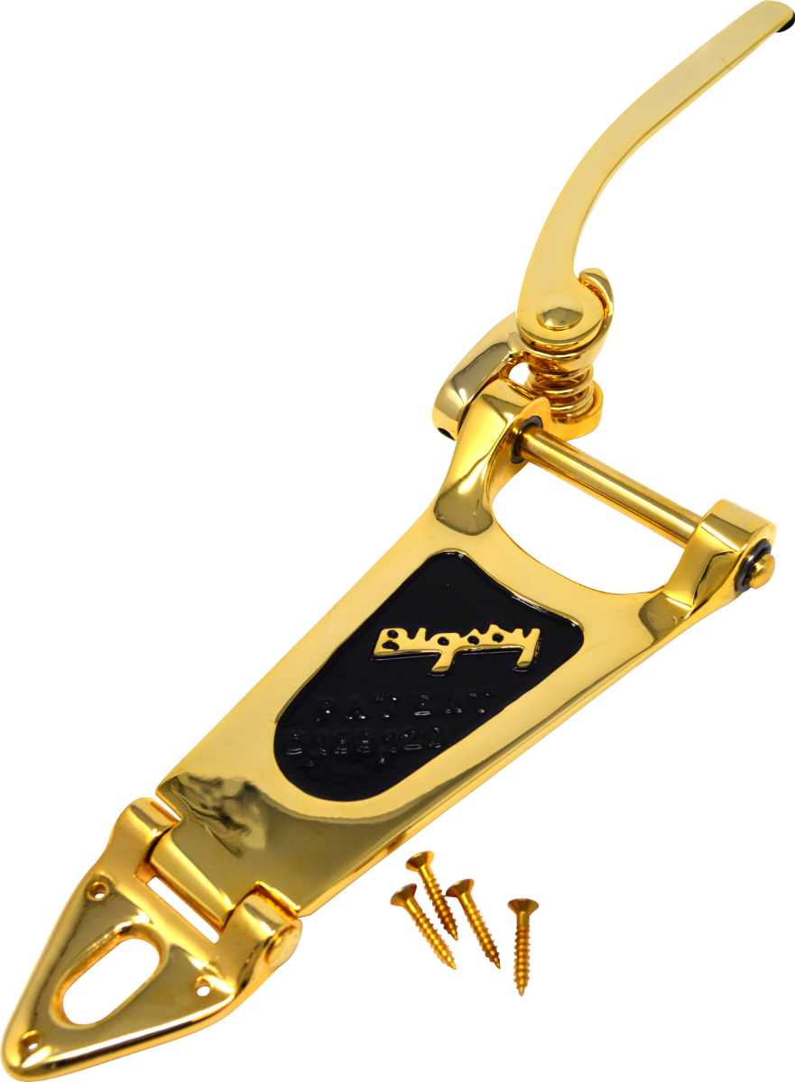 Bigsby B6GLH Vibrato/Tremolo Tailpiece, LEFT-HANDED, GOLD