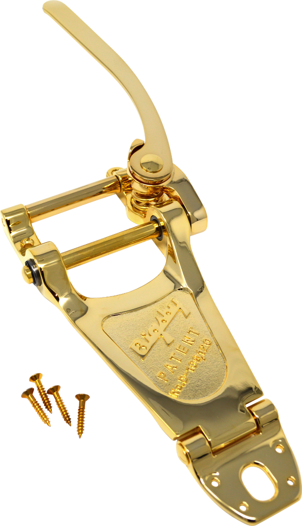 Bigsby B7G Vibrato/Tremolo Tailpiece, GOLD, Unpainted