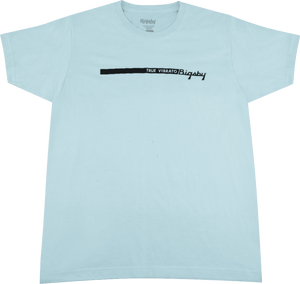 Bigsby "True Vibrato" Stripe Tee/T-Shirt, Blue, S, Small