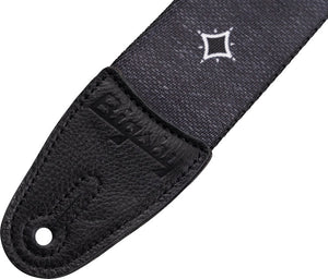 Bigsby Star Graphic Adjustable Guitar Strap, Black, 2" 180-2726-001