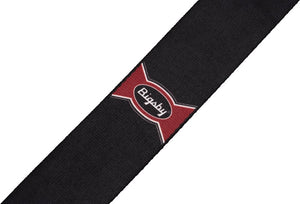 Bigsby Bow Tie Graphic Adjustable Guitar Strap, Black 180-2726-002