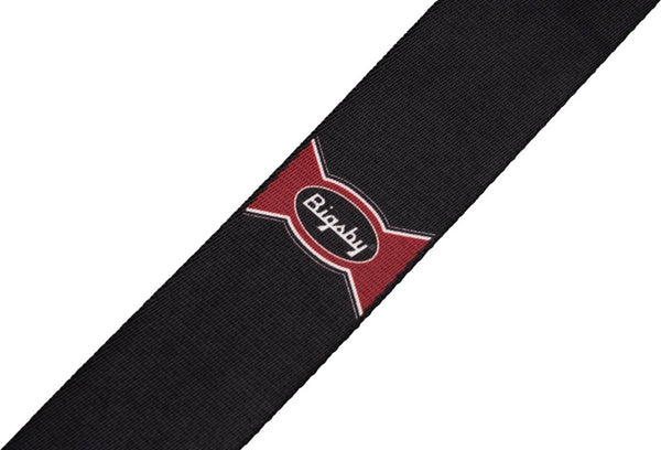Bigsby Bow Tie Graphic Adjustable Guitar Strap, Black 180-2726-002