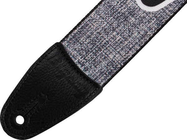 Bigsby Patent Pending Adjustable Guitar Strap, Gray, 2" Wide 180-2726-005
