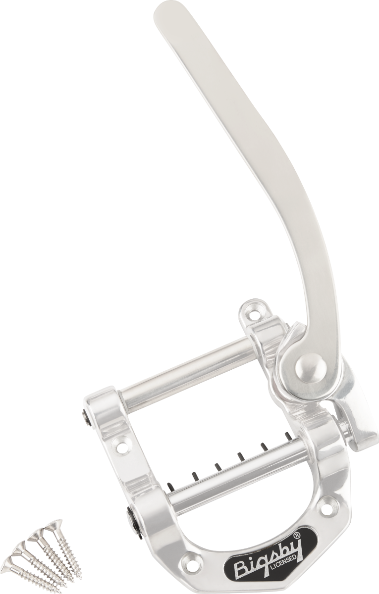 Bigsby Licenced Bigsby B500 Vibrato/Tremolo Tailpiece, Polished Aluminum Chrome