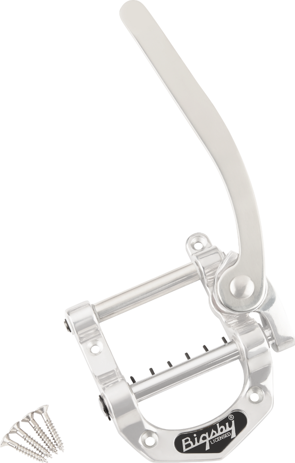 Bigsby Licenced Bigsby B500 Vibrato/Tremolo Tailpiece, Polished Aluminum Chrome
