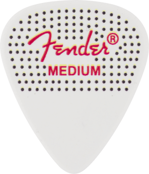 Genuine Fender 351 Dotted Celluloid Guitar Picks, 12-Pack, MEDIUM, 198-0200-300