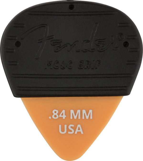 Fender MOJO GRIP Guitar Picks, Dura-Tone Delrin .84, 3-Pack, BUTTERSCOTCH BLONDE