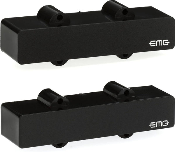 EMG J Active Jazz Bass Guitar Pickup Set - BLACK