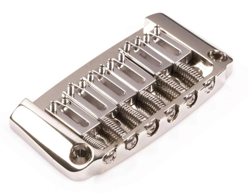 Hipshot Ibanez Gibraltar Replacement Hi-Mass Bridge 6-String, NICKEL 4IBG06N