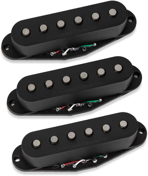 Seymour Duncan Hot Chicken Strat/Stratocaster Complete Pickup Set, BLACK
