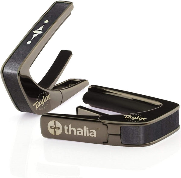 Thalia X Taylor Guitars 500 Series Century Capo, Black Chrome