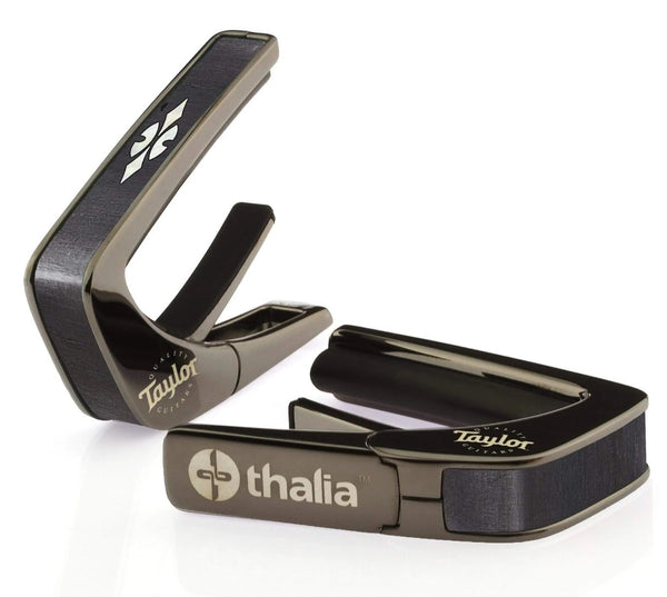 Thalia X Taylor Guitars 700 Series Reflections Capo, Black Chrome