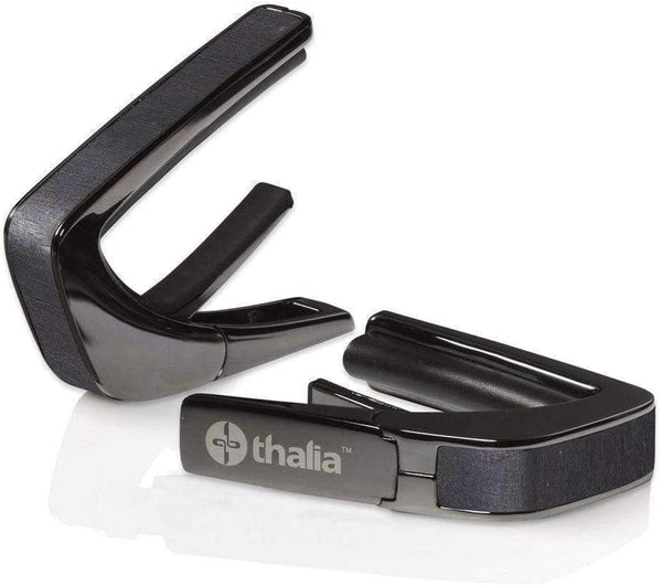 Thalia Shell Collection Guitar Capo - Ebony, Black Chrome