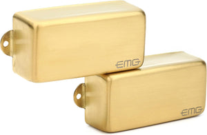 EMG Les Claypool Signature Pachyderm Gold PA Bass Pickup Set - BRUSHED GOLD