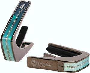 Thalia Deluxe Series Guitar Capo - Fouled Anchor, Black Chrome