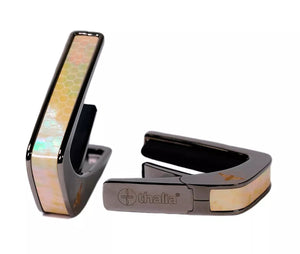 Thalia Premium Series Guitar Capo - Save The Bees Vintage Pearl, Black Chrome