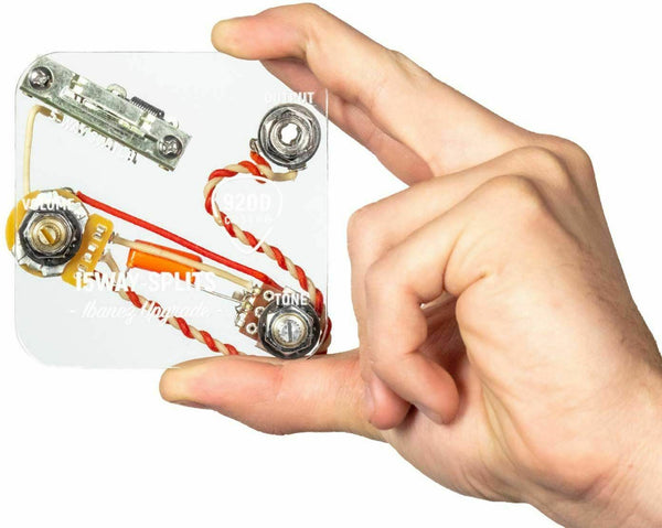 920D Custom I5WAY-SPLITS 5-Way Wiring Harness w/ Coil Split for Ibanez Guitar