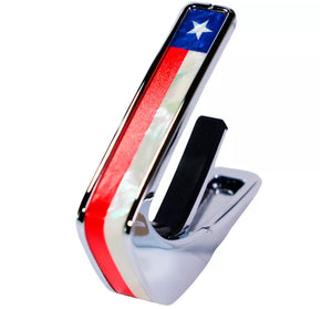 Thalia Deluxe Series Guitar Capo - Texas Lone Star, Chrome