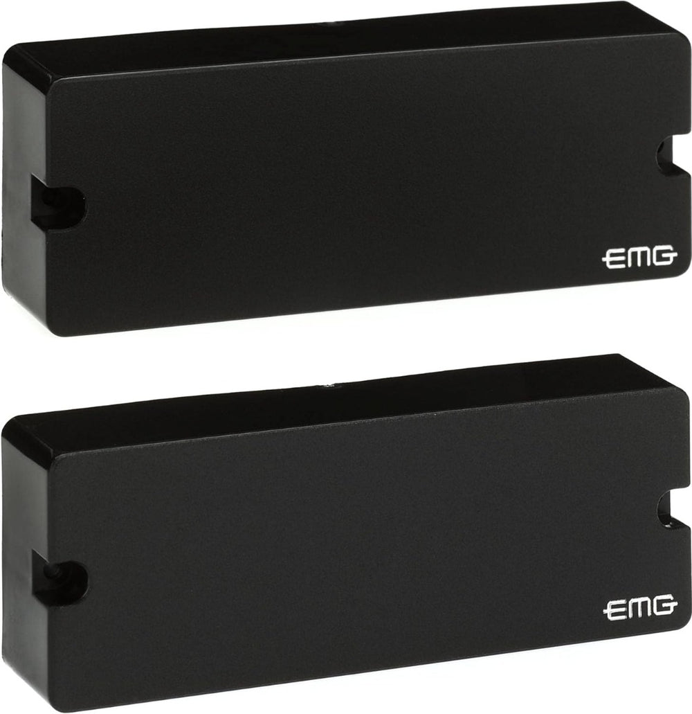 EMG DE David Ellefson Signature 5-String Soapbar Bass Guitar Pickup Set - BLACK