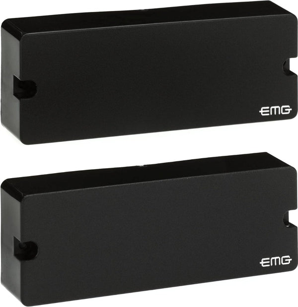EMG DE David Ellefson Signature 5-String Soapbar Bass Guitar Pickup Set - BLACK