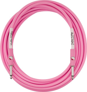 Fender X Hello Kitty Official 10' ft Instrument/Guitar Cable, Pink