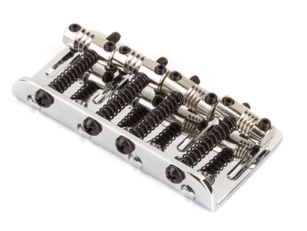 Genuine Fender American Deluxe 4-String Bass Bridge Assembly ('04-'10), Chrome