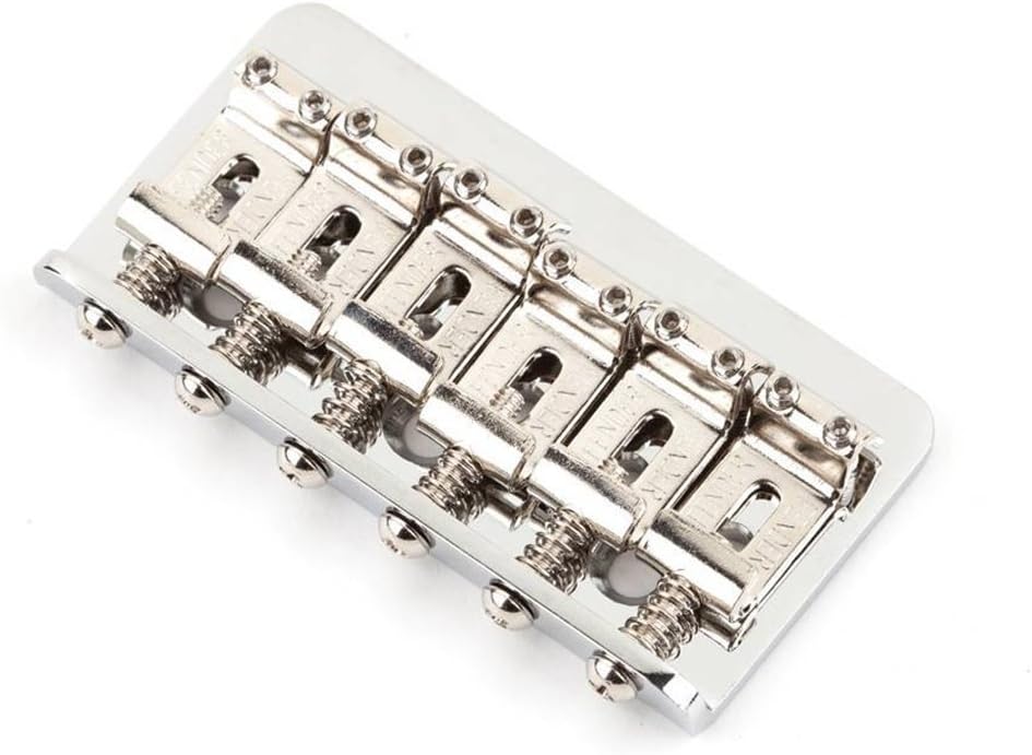 Genuine Fender Telecaster/Tele OR Stratocaster/Strat Hardtail Bridge, Chrome