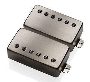 EMG REV Revelations Passive Humbucker Pickup Set - BRUSHED BLACK CHROME