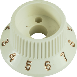 Fender Strat Switch Knob, Aged White, f/ S-1 Switch/Pots, 005-9267-030