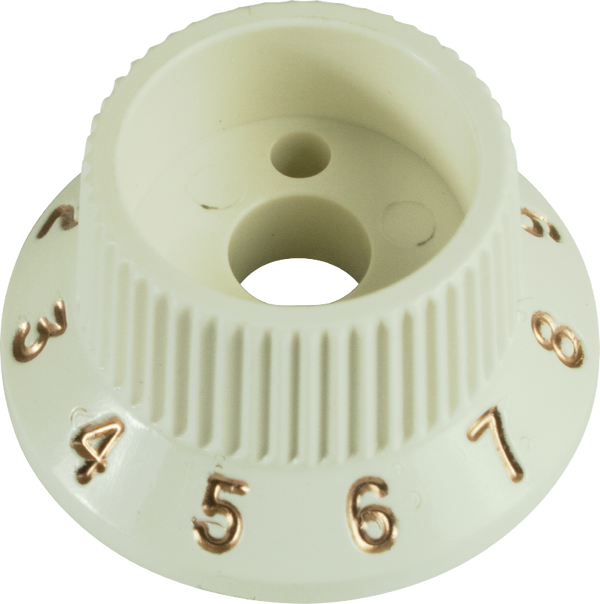 Fender Strat Switch Knob, Aged White, f/ S-1 Switch/Pots, 005-9267-030