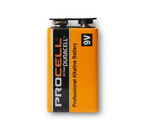 Duracell Procell 9v Battery with Foam