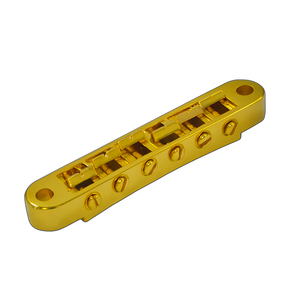 Advanced Plating Nashville Tune-O-Matic TOM Bridge for Gibson, GOLD, AP-1218G