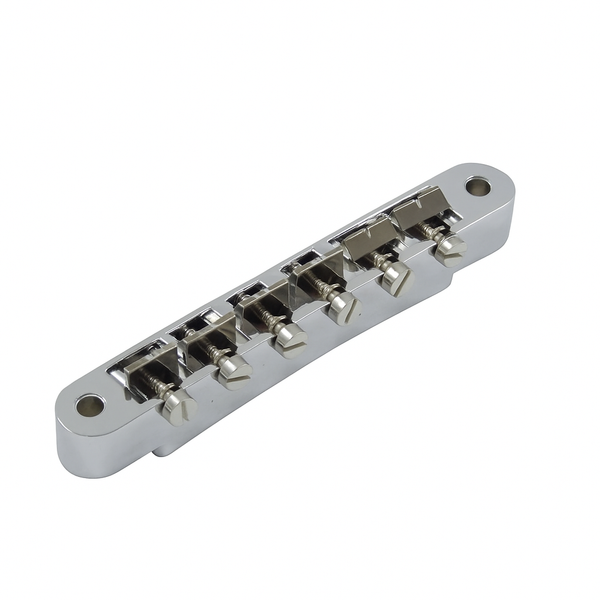 Advanced Plating ABR-1 Bridge w/ Notched Titanium Saddles for Gibson, CHROME