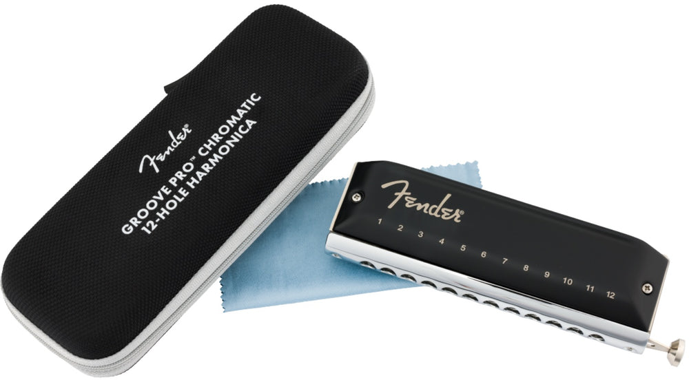 Fender Groove Pro™ Chromatic 12-Hole Harmonica, Key of C, 099-0701-101