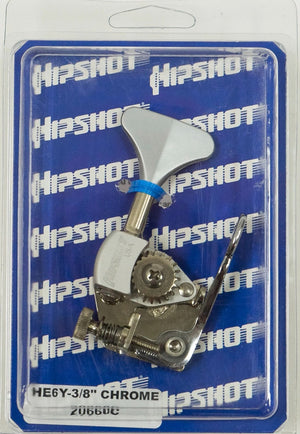 Hipshot 20660C Ultralite 3/8 D-Tuner X-Tender Bass Tuner, Chrome, 20660C