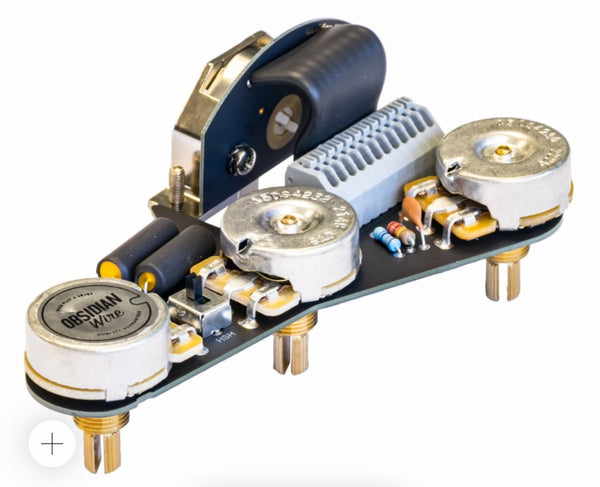 Obsidian Wire HSS/HSH GEN2 5-Way Switch Solderless Wiring Harness for Strat