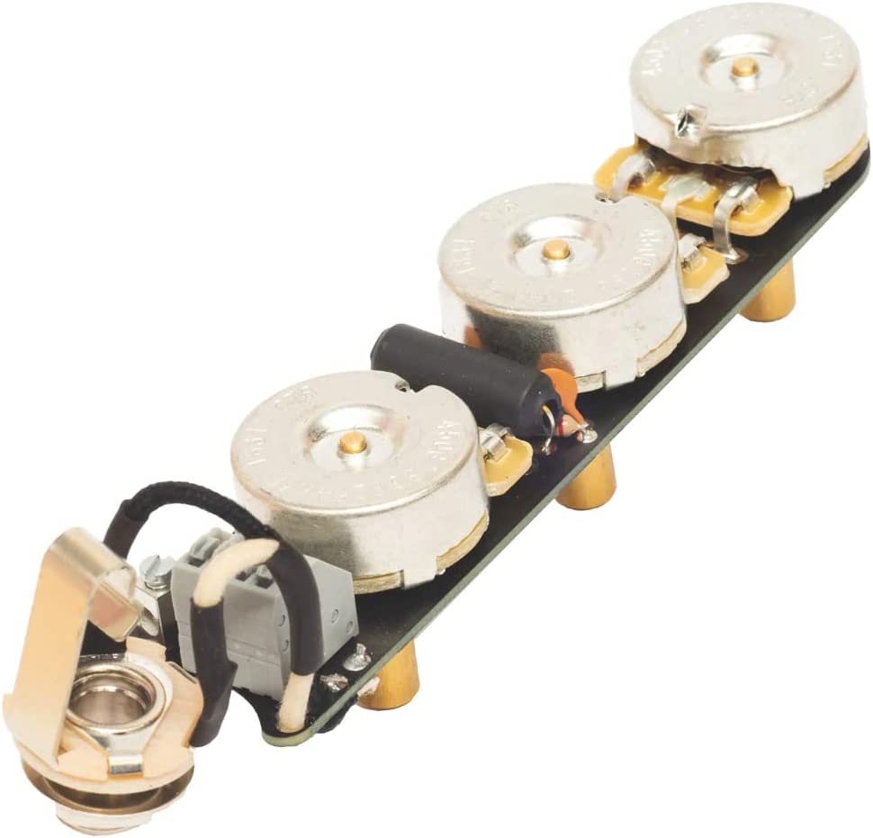 Obsidian Wire Vintage Plus Solderless Wiring Harness for Jazz Bass