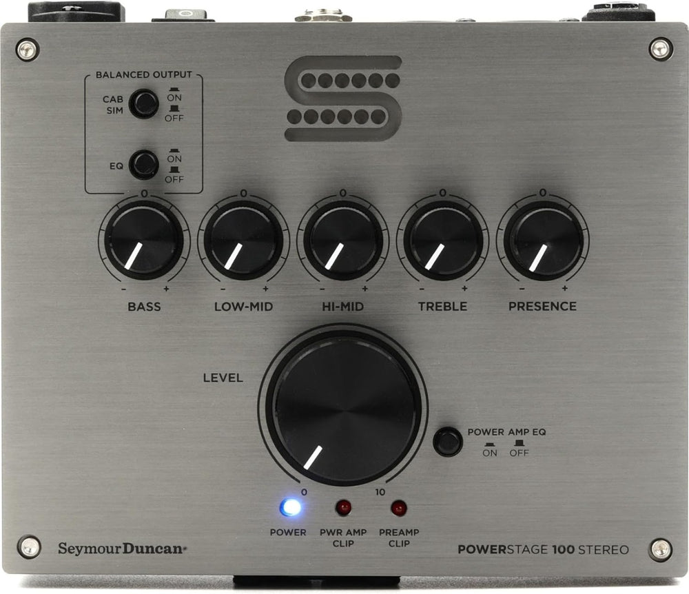 Seymour Duncan PowerStage 100 Stereo, 100-watt Pedal Board Guitar Amp Head