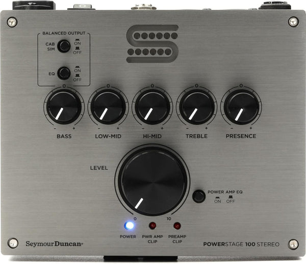 Seymour Duncan PowerStage 100 Stereo, 100-watt Pedal Board Guitar Amp Head