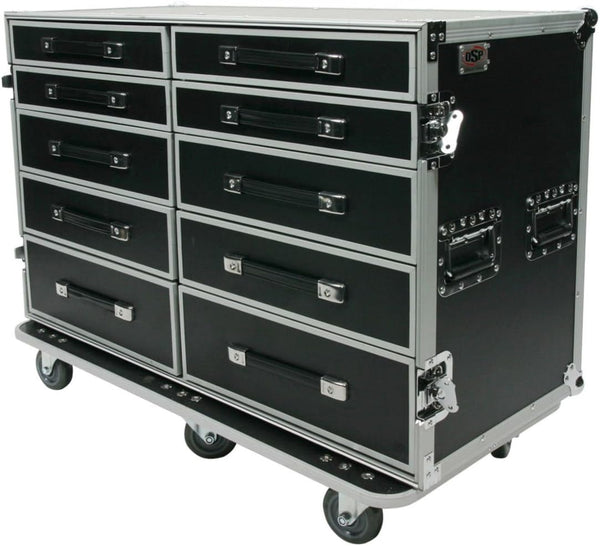 OSP PRO-WORK-SXS ATA Side by Side 10-Drawer Utility/Road/Tour Case