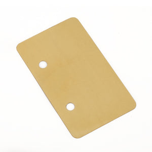 Genuine Fender Aluminum Jazzmaster Guitar Gold Pickup Shield - 005-4439-049