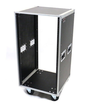 OSP 20-Space Studio Amp/Effects Rack Case with Casters/Wheels - KD20U