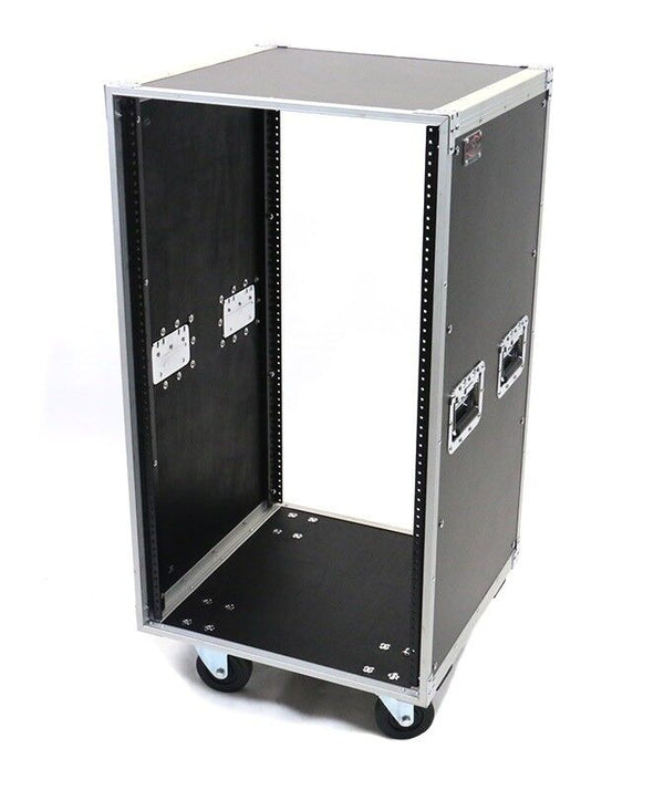 OSP 20-Space Studio Amp/Effects Rack Case with Casters/Wheels - KD20U
