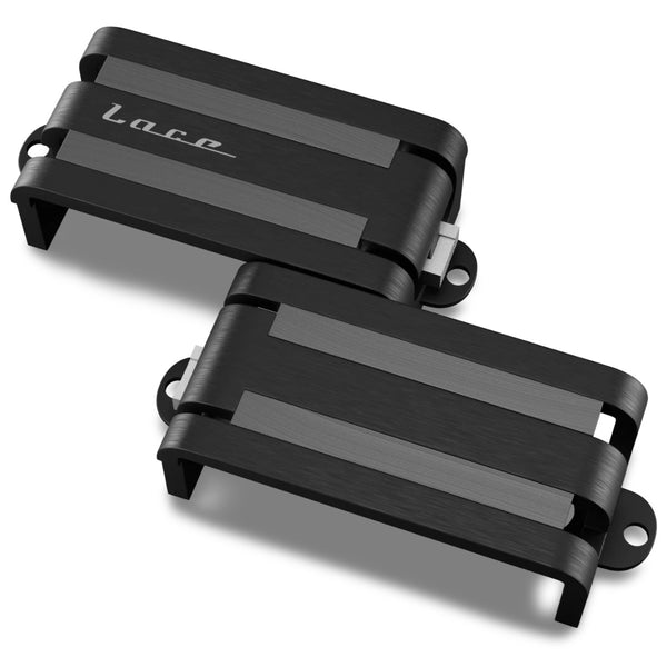 Lace Alumitone Aluma P-Bass Pickup - Black Anodized, 21044-09