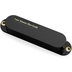 Lace Sensor Hot Gold Single Coil Pickup for Strat, Black (6.0K) 21091-02