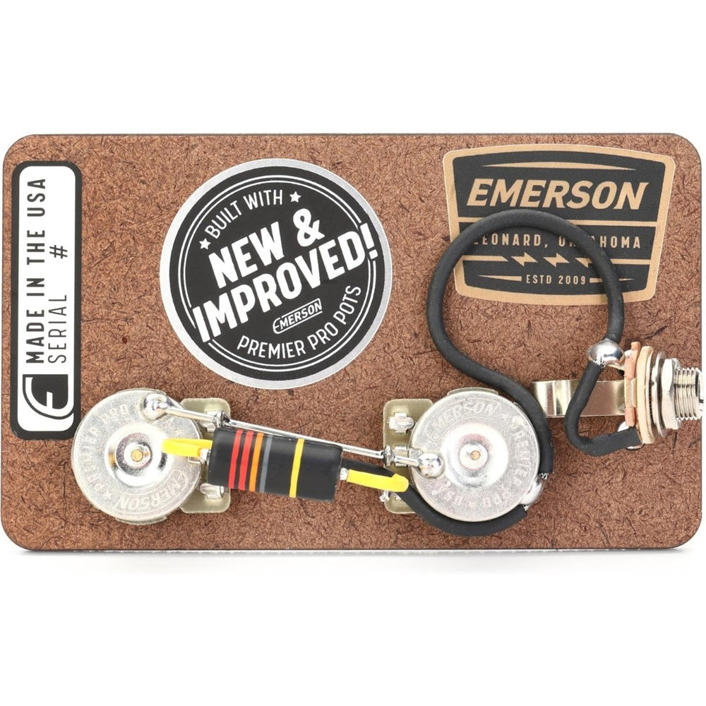 Emerson Custom USA Prewired Kit for Gibson Les Paul Junior, LP-BB-JR-PREMIER