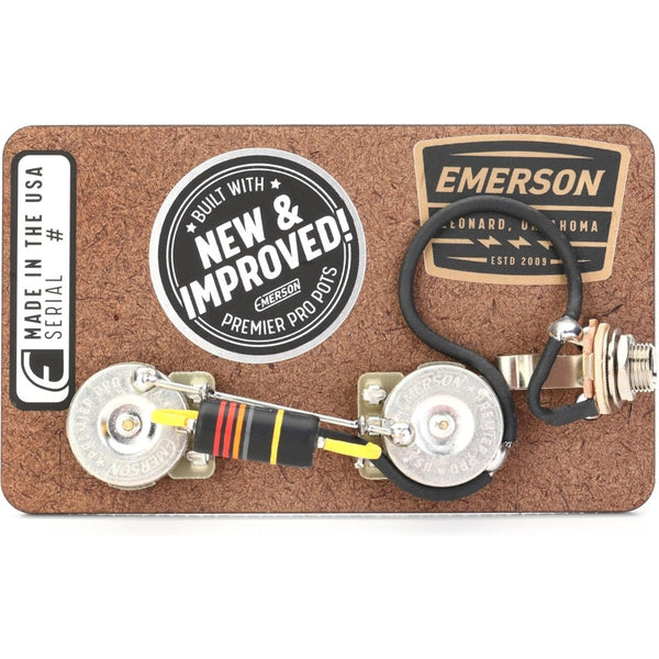 Emerson Custom USA Prewired Kit for Gibson Les Paul Junior, LP-BB-JR-PREMIER