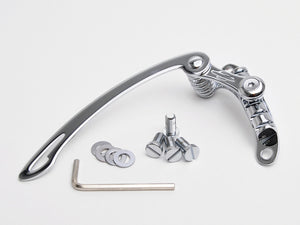 Goldo TLT2 Tailpiece Tremolo w/ Metric and SAE studs: M8 and 5/16-24 - CHROME