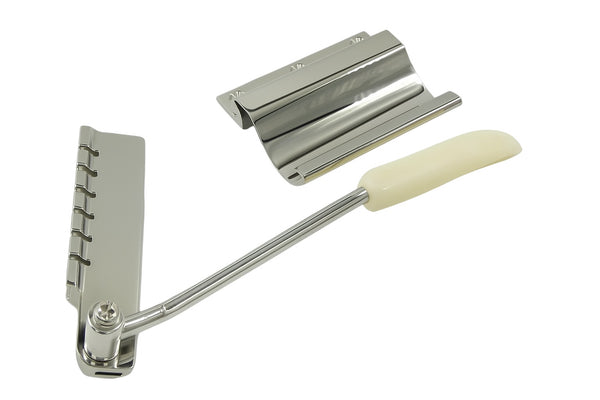 Advanced Plating Short Spring Tremolo (14°) for Gibson Maestro Vibrola, NICKEL